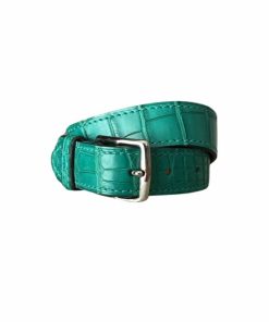 Hermes Etriviere Double Tour Green Crocodile